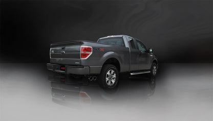 CORSA Performance Corsa 2011-2014 Ford F-150 3.5L V6/5.0L V8 163.1in Wheelbase 3in Resonator Delete Kit