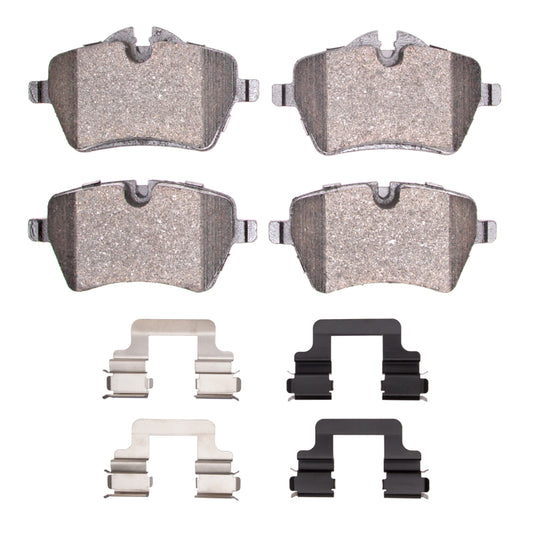 R1 Concepts R1 2002-2016 Mini Cooper Paceman Front R1 Ceramic Pads & Hardware Kit