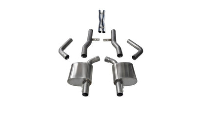 CORSA Performance Corsa 2017-2020 Dodge Charger/Chrysler 300 5.7L V8 Xtreme Cat-Back Dual Rear Exit w/o Tips
