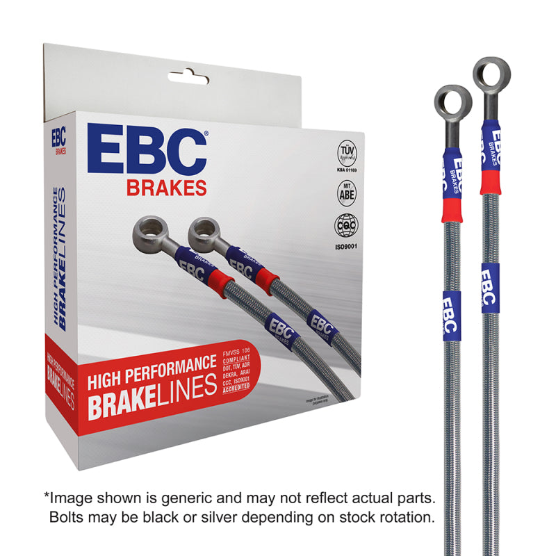 EBC 04-09 Honda S2000 2.2L Stainless Steel Brake Line Kit