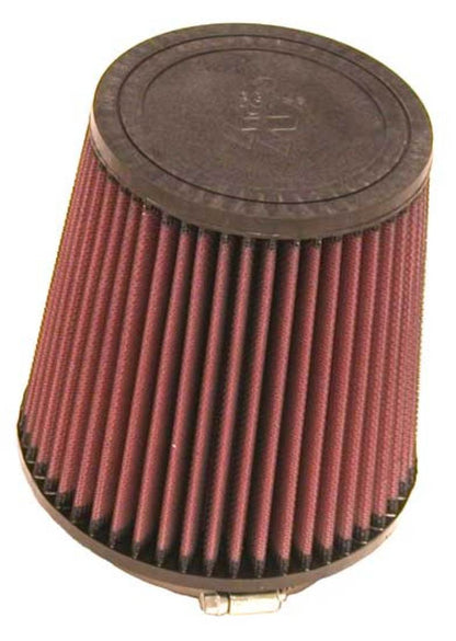 K&N Engineering K&N Filter Universal Rubber Filter Round Tapered 4.5in  Flange 5.875in Base 4.5 inch Top 6in  Height