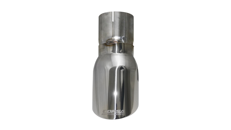 CORSA Performance Corsa Single Universal 3.0in Inlet / 4in Outlet Polished Pro-Series Tip Kit