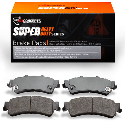 R1 Concepts R1 99-11 GMC Sierra 1500 2WD (Excl Heavy Duty & Limited) Rear Super Duty Brake Pads