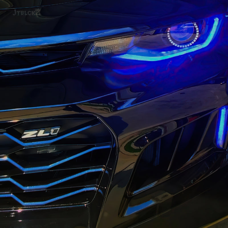 ORACLE Lighting Oracle 16-18 Chevrolet Camaro RGB+W Headlight DRL Upgrade Kit - ColorSHIFT