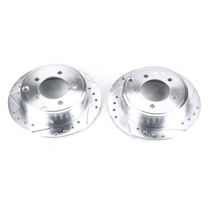 PowerStop Power Stop 11-14 Chrysler 200 Rear Evolution Drilled & Slotted Rotors - Pair