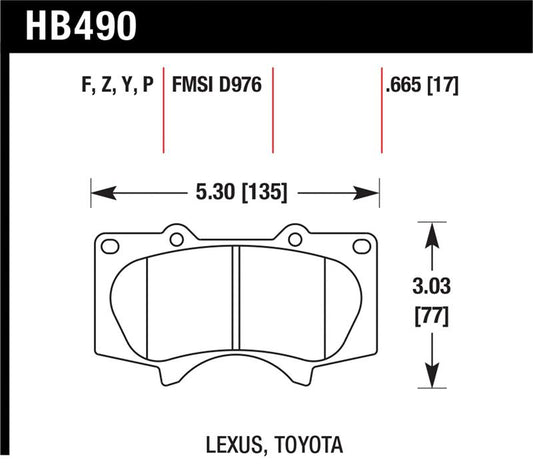 Hawk Performance Hawk HPS Street Brake Pads