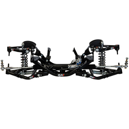 QA1 73-87 Chevrolet C10 Single Adjustable Front Coilover Crossmember System w/ 650lb/in Springs