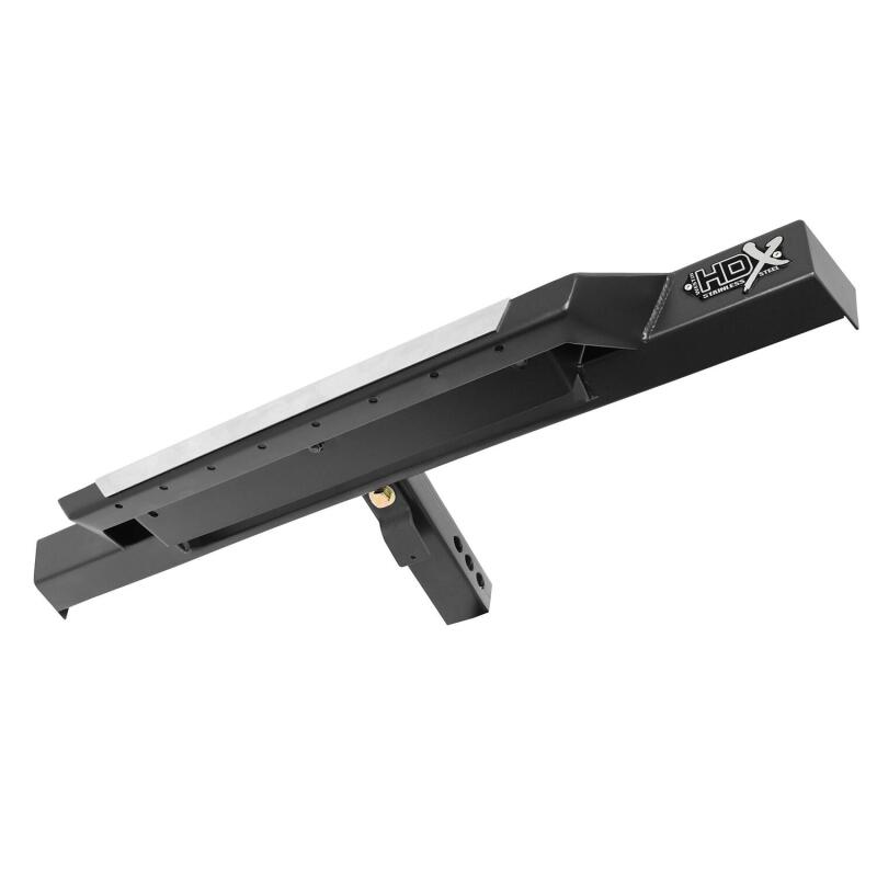 Westin HDX Stainless Drop Hitch Step 34in Step 2in Receiver - Textured Black