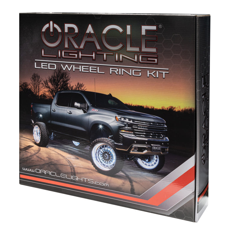 ORACLE Lighting Oracle LED Illuminated Wheel Rings - Double LED - White