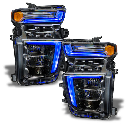 ORACLE Lighting Oracle 20-21 Chevy Silverado HD 2500/3500 RGB+W Headlight DRL Upgrade Kit - ColorSHIFT
