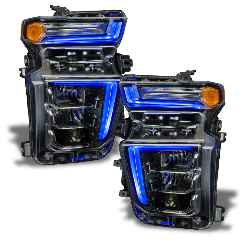 ORACLE Lighting Oracle 20-21 Chevy Silverado HD 2500 RGB+W Headlight DRL Kit - ColorSHIFT w/o Controller