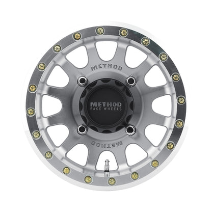 Method Wheels Method MR401 UTV Beadlock 14x7 / 5+2/38mm Offset / 4x136 / 106mm CB Machined - Raw Wheel