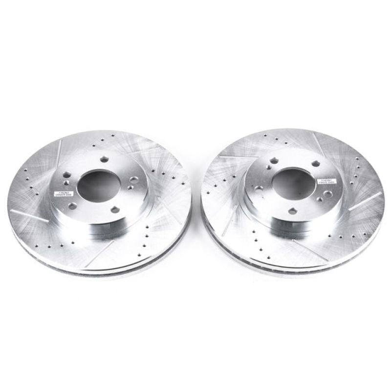 PowerStop Power Stop 97-01 Infiniti Q45 Front Evolution Drilled & Slotted Rotors - Pair