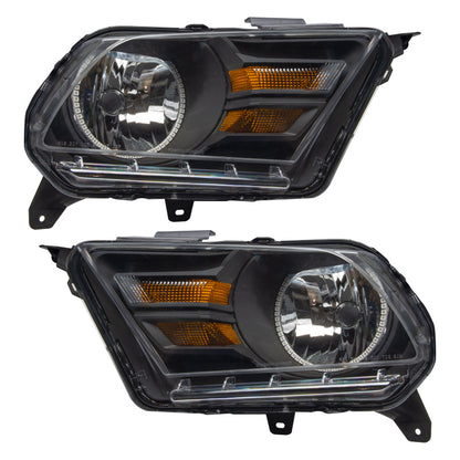 ORACLE Lighting Oracle 10-14 Ford Mustang SMD HL (Non-HID) - Red
