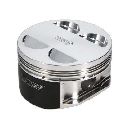 Manley Performance Manley 04+ Subaru WRX STi (EJ257) 75mm DE-STROKED 99.75mm +.25mm Bore 9.8:1 Dish Piston Set w/ Rings
