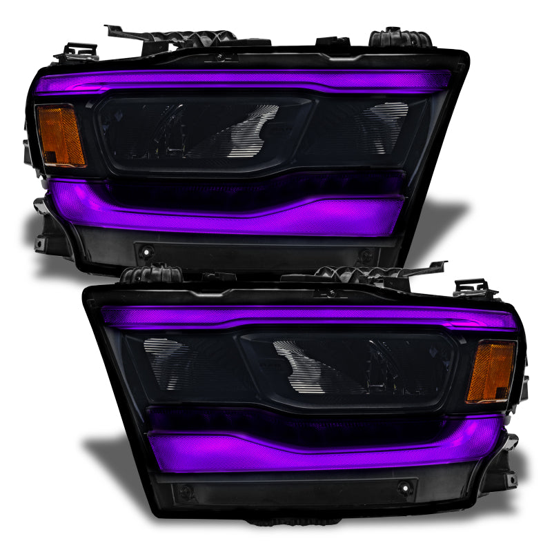 ORACLE Lighting Oracle 19-21 Dodge RAM 1500 RGB+W Headlight DRL Kit- Reflector LED Headlights - +W