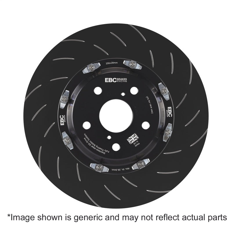 EBC Racing 2020+ Chevrolet Corvette Stingray 6.2L (w/Z51 Perf Pack) 2 Piece SG Racing Front Rotors