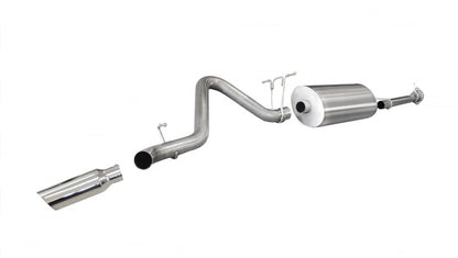 CORSA Performance Corsa 11 -12 Chevrolet Silverado Ext. Cab/Std. Bed 2500 6.0L V8 Polished Sport Cat-Back Ex