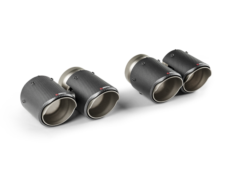Akrapovic Akrapovic 2024+ BMW M5 (G90,G99) Round Carbon Fiber Tail Pipe Set
