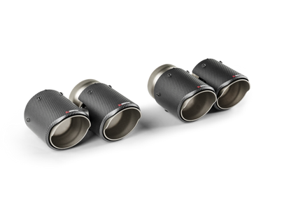 Akrapovic Akrapovic 2024+ BMW M5 (G90,G99) Round Carbon Fiber Tail Pipe Set
