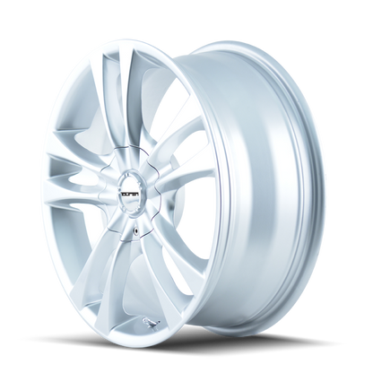Touren 3222 TR22 17x7 / 5x100/114.3 BP / 40mm Offset / 72.62mm Hub Gloss Hyper Silver Wheel