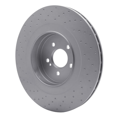 DFC 07-14 Mercedes-Benz CL63 AMG Rear GeoSPEC Coated Rotor - Dimpled