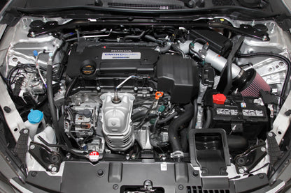 K&N Engineering K&N 2013-14 Honda Accord 2.4L L4 69 Series Typhoon Air Intake System - Silver Cold Air Intake Kit