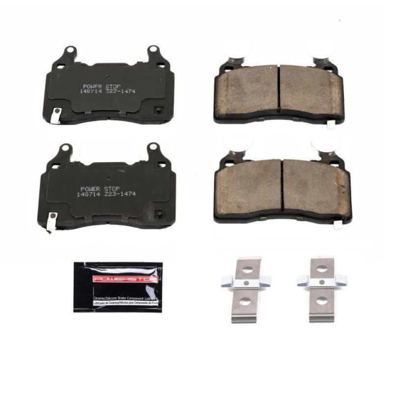 PowerStop Power Stop 16-18 Cadillac CT6 Front Z23 Evolution Sport Brake Pads w/Hardware