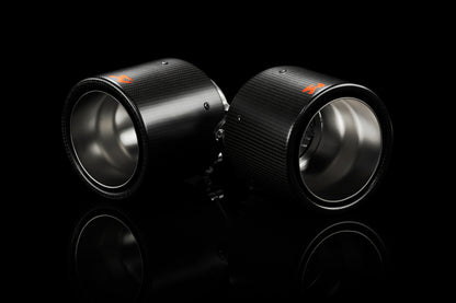 Akrapovic Akrapovic 09-12 Volkswagen Golf GTD (VI) Tail Pipe Set (Carbon)