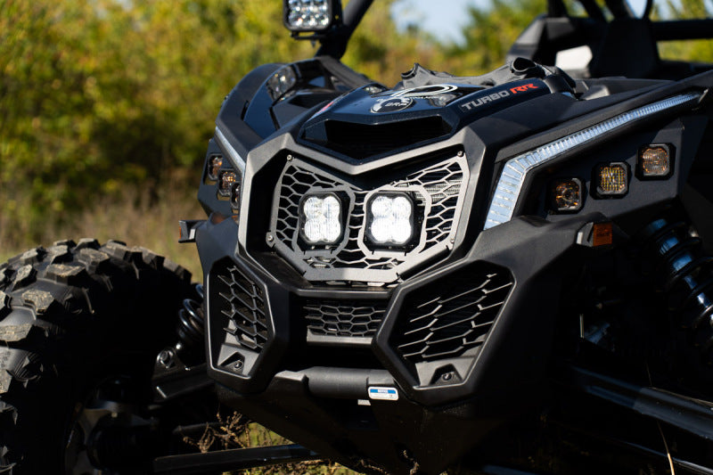 Diode Dynamics 17-24 Can-Am Maverick X3 Stage Series LED Grille Kit - Pro Yellow Fog