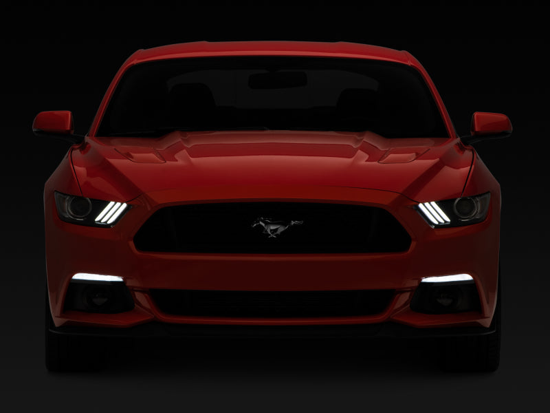 Raxiom 15-17 Ford Mustang Axial Series LED Sequential Turn Signals (Smoked)