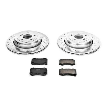 PowerStop Power Stop 10-16 Hyundai Genesis Coupe Rear Z23 Evolution Sport Brake Kit