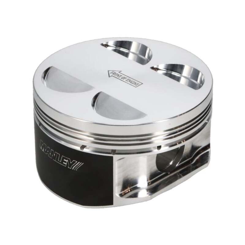 Manley Performance Manley Toyota Supra Turbo (2JZGTE) 87mm +1.0mm Oversized Bore 10:1 Flat Top Piston Set w/ Ring