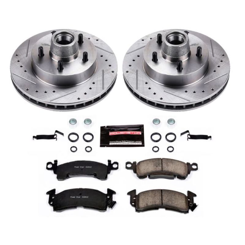PowerStop Power Stop 71-73 Buick Centurion Front Z23 Evolution Sport Brake Kit