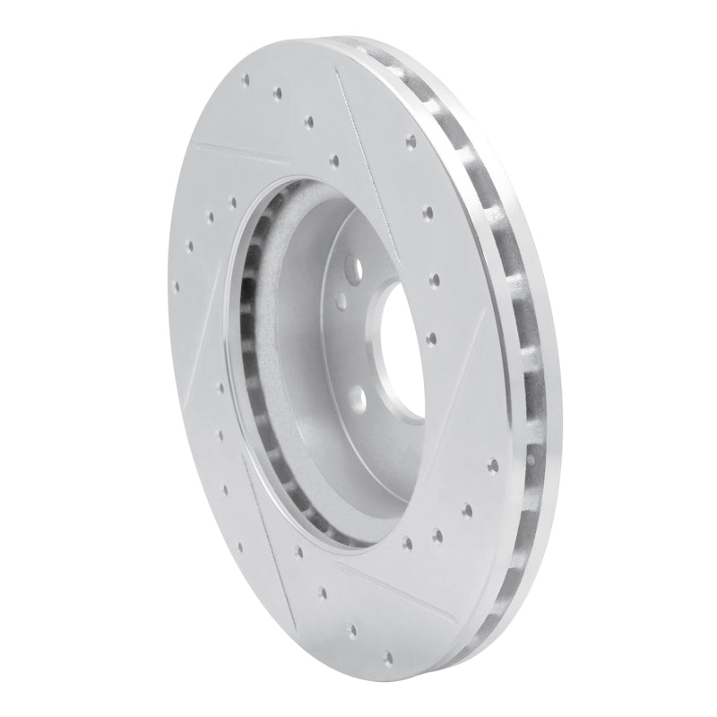 R1 Concepts R1 16-23 Mercedes-Benz Viano (Mexico) Front Left Drilled & Slotted Silver Brake Rotor