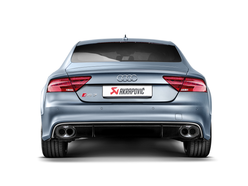 Akrapovic Akrapovic 14-17 Audi RS7 Sportback (C7) Evolution Line Cat Back (Titanium) w/ Carbon Tips