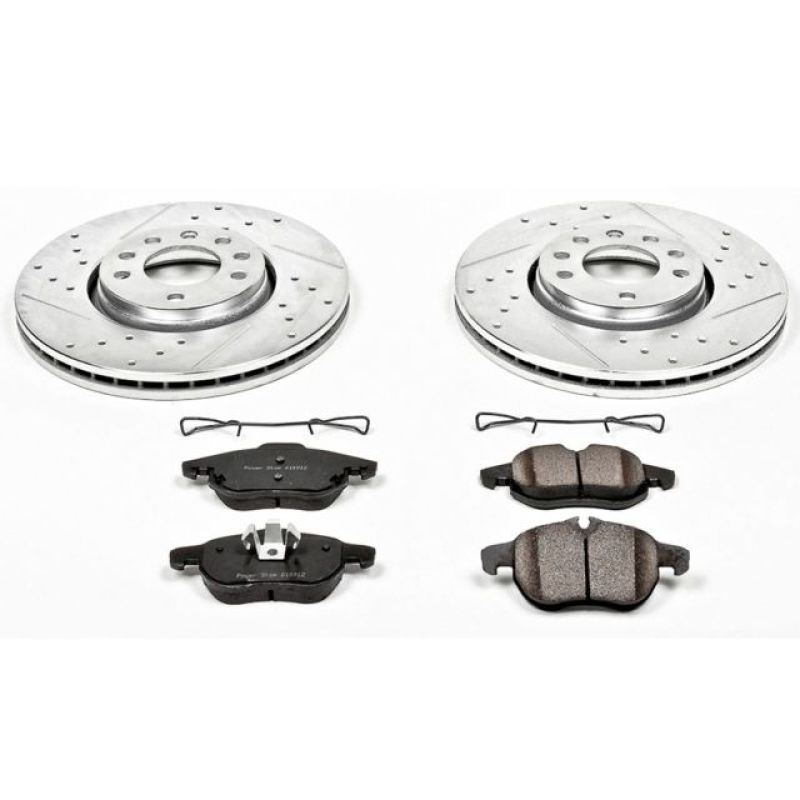 PowerStop Power Stop 03-11 Saab 9-3 Front Z23 Evolution Sport Brake Kit