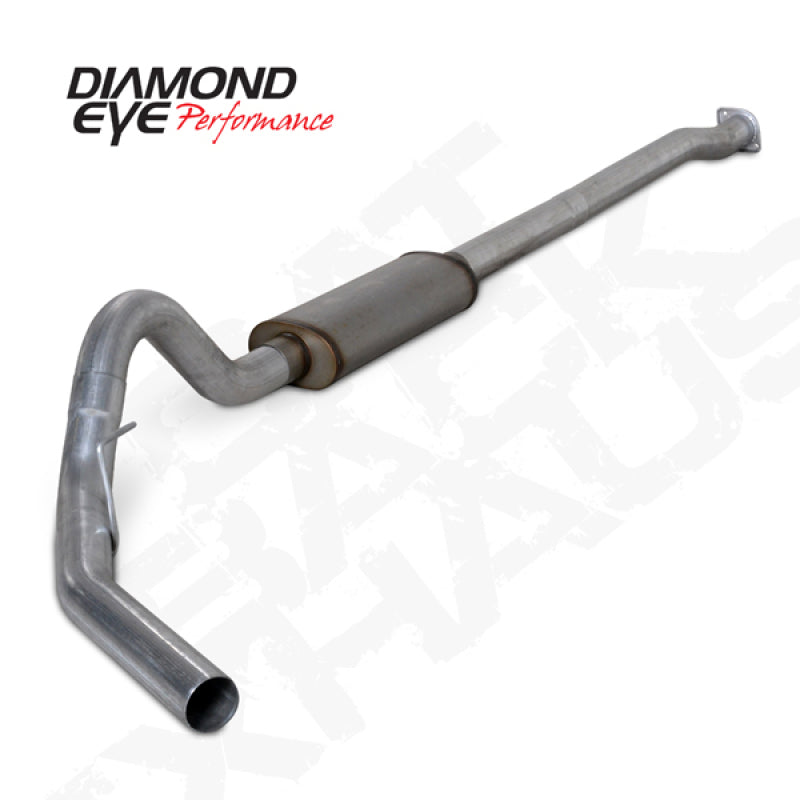 Diamond Eye Performance Diamond Eye KIT 3 1/2in Catback Single GAS SS FORD 3.5L F150 ECO-BOOST 11-13