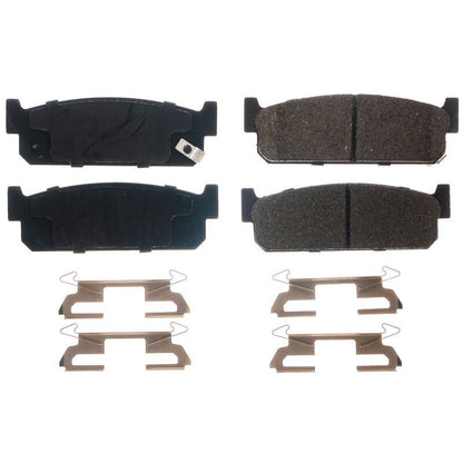 PowerStop Power Stop 93-97 Infiniti J30 Rear Z17 Evolution Ceramic Brake Pads w/Hardware