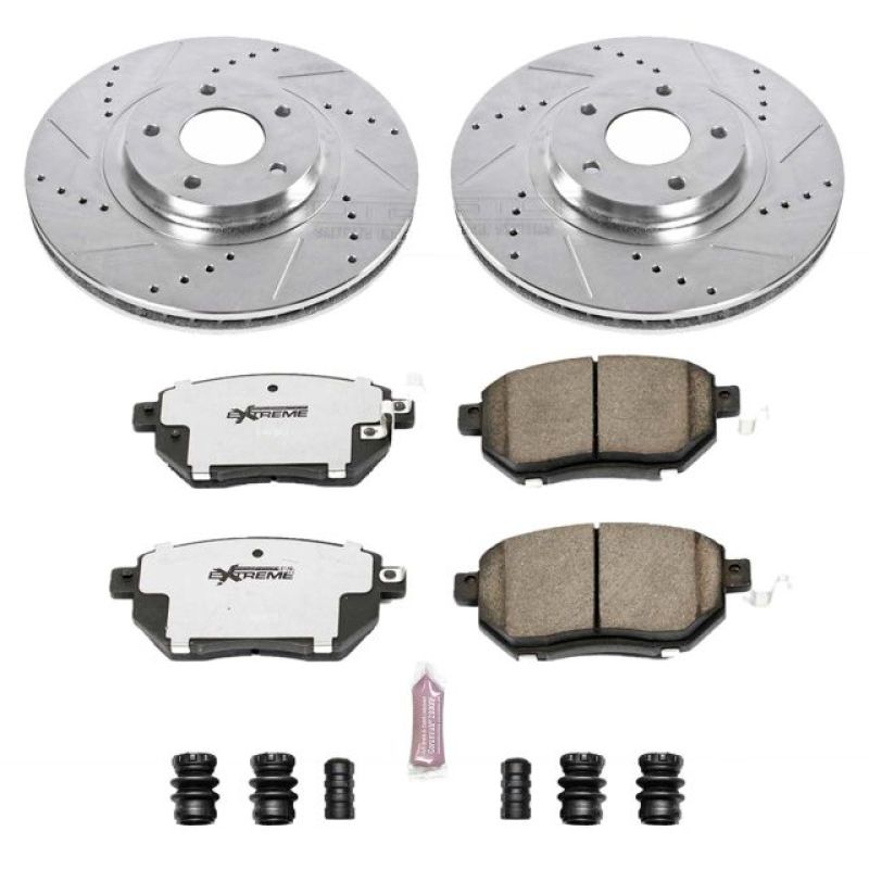 PowerStop Power Stop 03-05 Infiniti FX35 Front Z26 Street Warrior Brake Kit