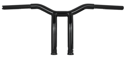 Burly Brand Dominator Raked Bar 10in - Gloss Black