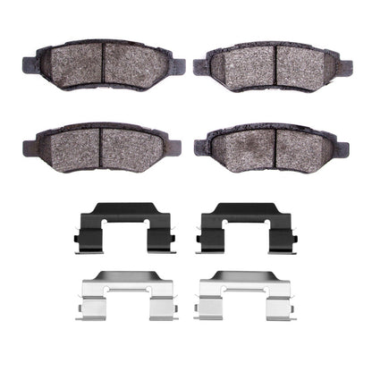 R1 Concepts R1 08-16 Cadillac SRX Rear Performance Sport Pads & Hardware Kit
