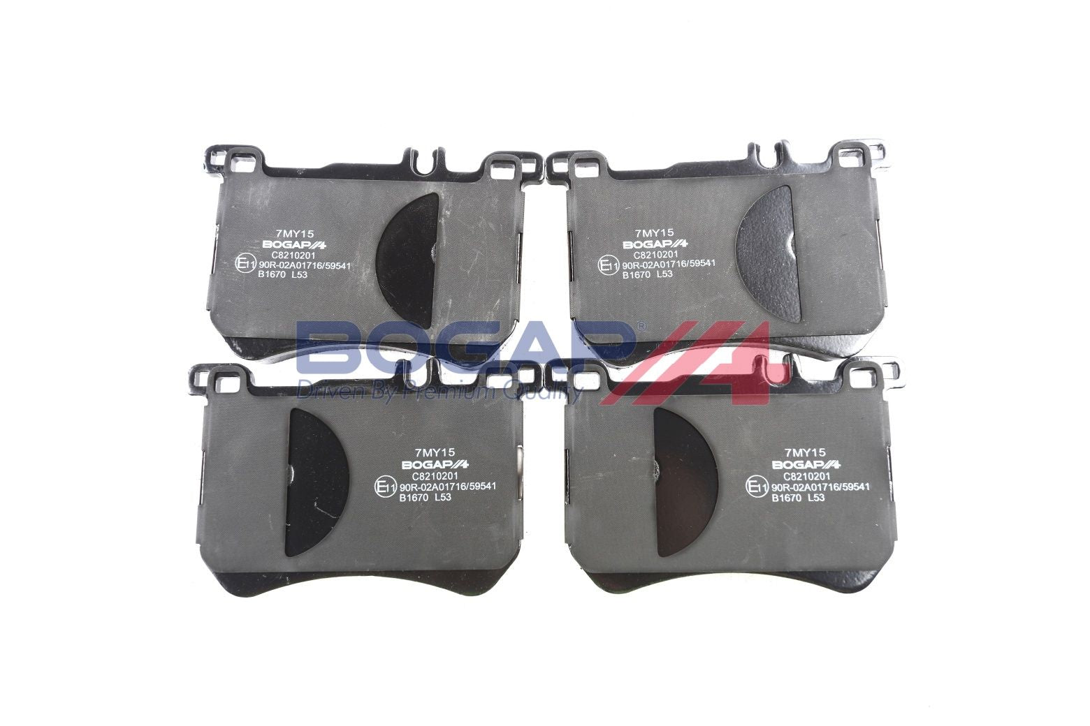 BOGAP C8210201 Brake Pad Set, Disc Brake