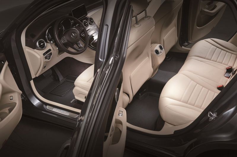 3D MAXpider 09-12 BMW 7 Series LI (F02) RWD Kagu Black Full Set