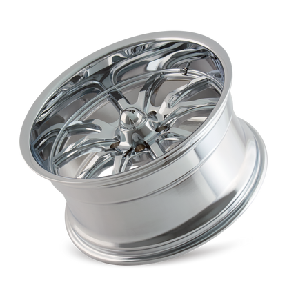 Ridler Wheels Ridler 650 20x10 / 5x120.65 BP / 0mm Offset / 83.82mm Hub Chrome Wheel