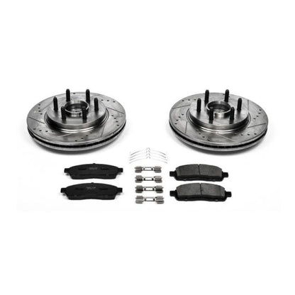 PowerStop Power Stop 06-08 Lincoln Mark LT Front Z23 Evolution Brake Kit