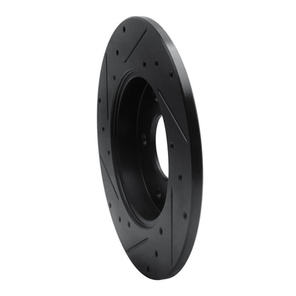 R1 Concepts R1 92-05 Buick Park Avenue Rear Right Drilled & Slotted Black Brake Rotor