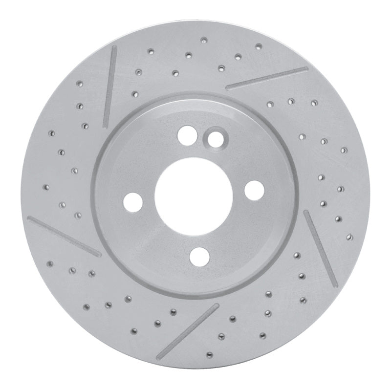 DFC 07-15 Mini Cooper Clubman Front Drilled and Slotted Brake Rotor