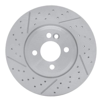 DFC 07-15 Mini Cooper Clubman Front Drilled and Slotted Brake Rotor