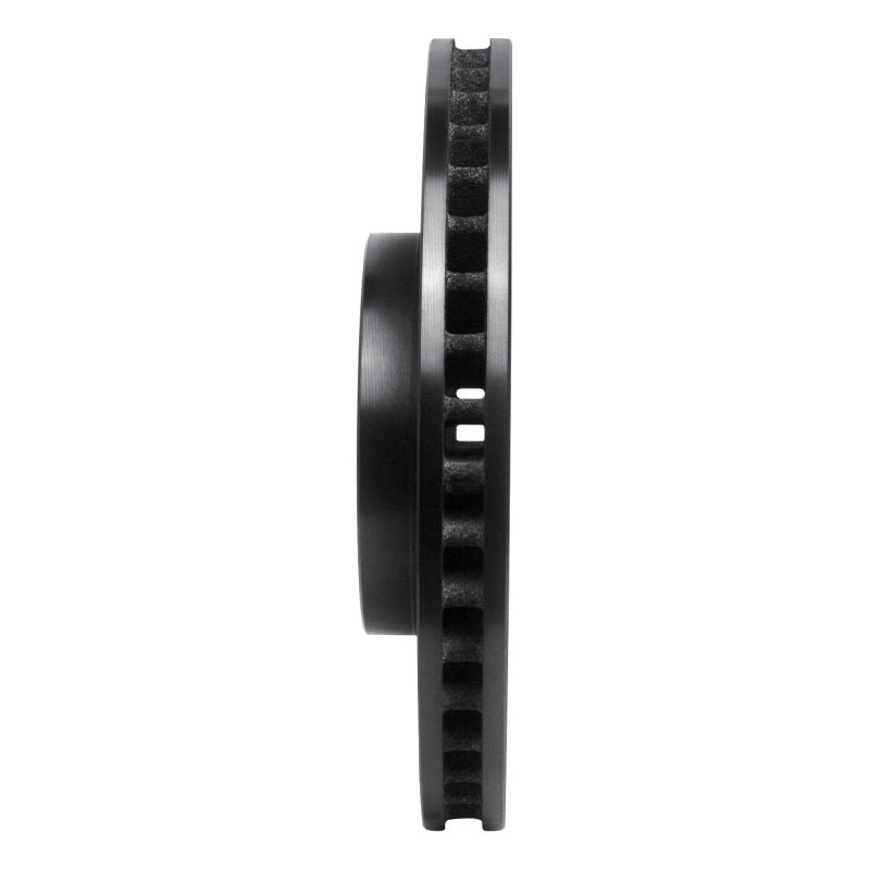 R1 Concepts R1 94-99 Toyota Celica Front Left Drilled & Slotted Black Brake Rotor
